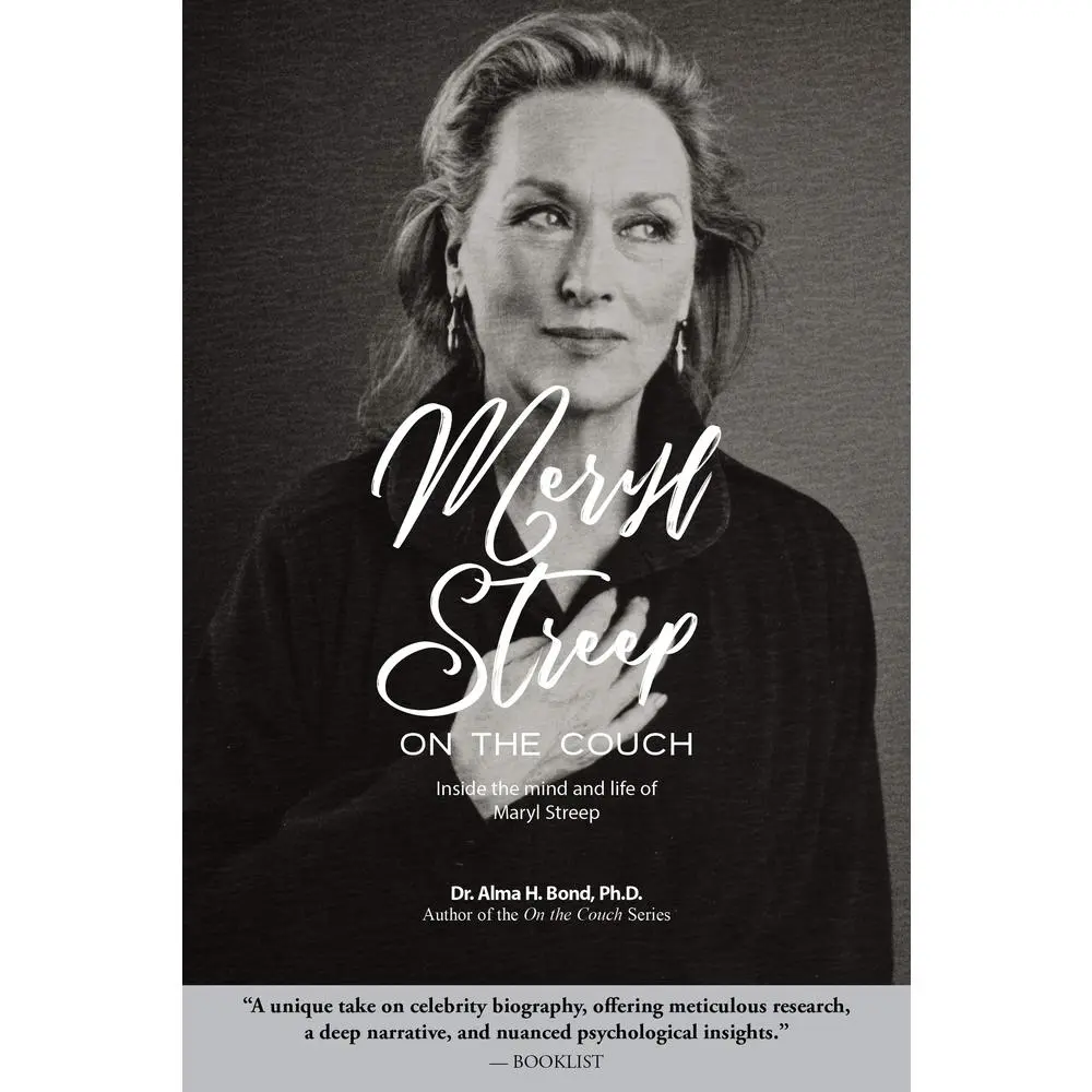 Used Hardcover Book - Meryl Streep: On the Couch by Alma Bond (English) - Oscar-Winning Actress Biography with Psychoanalysis & Ancestry Insights, Childhood