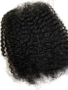 Human Hair 1 Bundle 30g Afro Kinky Bulk Hair For Dreadlocks Extensions Repair Locs Mini Braiding Twist Hair Afro Kinkys