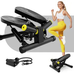 - Mini Twist Stepper, Stepper Machine with 330LBS Weight Capacity, Mini Stepper for Full Body Workout, Adjustable Step Height, Smooth and Quiet, Step Machine for Men Women