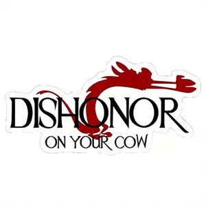 Shame Your Cow - Graphic Stickers, Dragon Sticker - Suitable for cars, walls, laptops, phones, windows, trucks