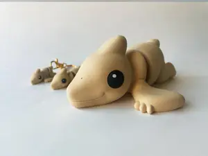 Classic Dessert Tan Pterodactyl Dinosaur Flexi Toy Figurine for STEM Learning Play!