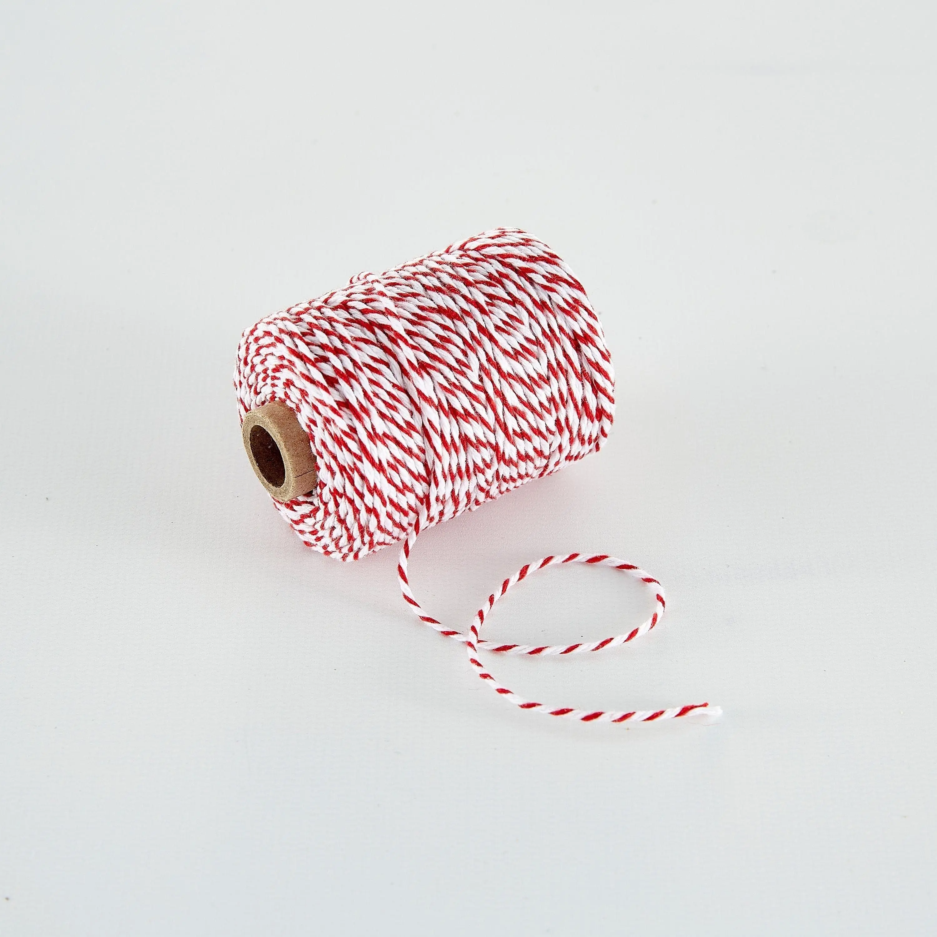 Vivant - Red and White Cotton Twine - 54 yards