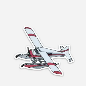 Plane Vinyl Sticker