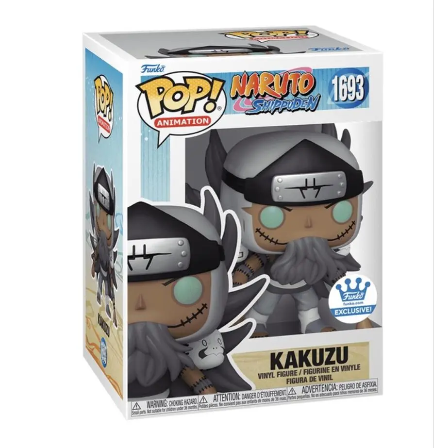 Funko Pop! Naruto Shippuden Kakuzu #1493 Exclusive with Protector - Vinyl Figure Anime