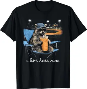 Racoon Funny Ballfield Shirt, Baseball Mama Style Shirt, Softball Shirt, Travel Baseball Shirt Tournament, Softball Ball Mom Shirt