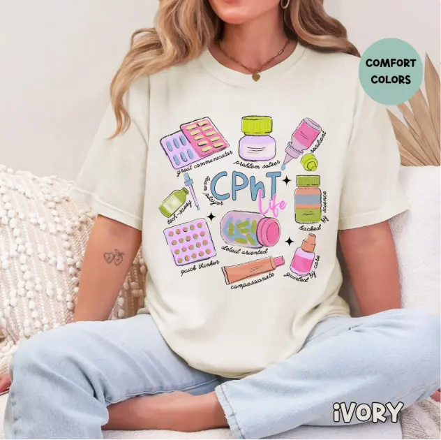 CPhT Life Shirt | Cute Pharmacy Technician Shirt | Pharmacy Tech Gift | Pharmacy Technician Week Appreciation Gift | Pharmacy Squad Tee