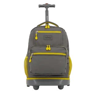 Sunlight Rolling Backpack (18 Inch) in Grey - Final Sale