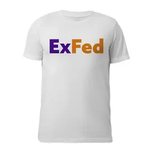 ExFed Parody – FedEx Spoof for Retired Federal Agents – Funny Law Enforcer Unisex Heavy Cotton T-shirt