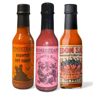 Homestead’s CRAFT Trio Set Flavor &  Dip vegan gifts Authentic spice blends Culinary Spicy Sauce