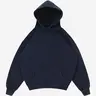 Unisex Cozy Boxy Oversized Blank Hoodie - 360GMS Polyester Fleece Cotton, Plain Streetwear Clothing, Long Sleeve Basic Tops, Relaxed Fit Soft Sweatshirt for Spring Comfort, Long Sleeve Tops