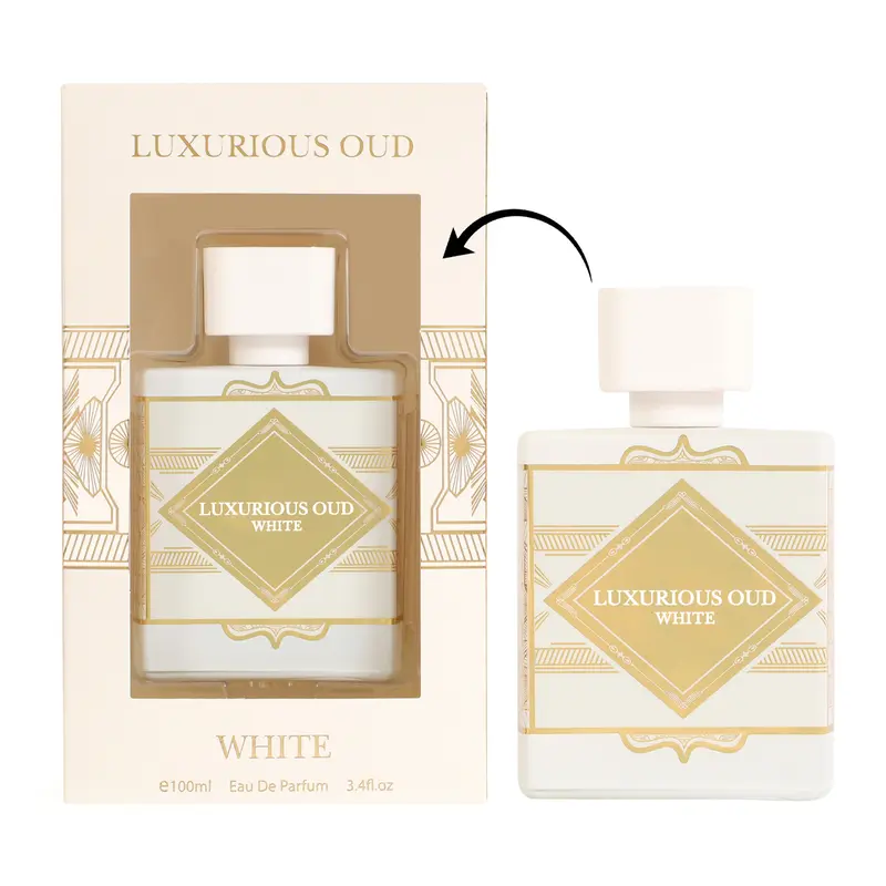 Luxurious Oud White for Men and Women Eau de Parfum Unisex Fragrance 100ml