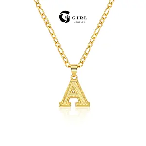 GGIRL  Fashion 26-Letter Necklace: Stainless Steel Chain With Letter Charms For Women—A Sophisticated, Versatile, And Minimalist Gift For Young Women, Featuring A Unique Design Perfect For Mother’S Day, Birthdays, And Parties