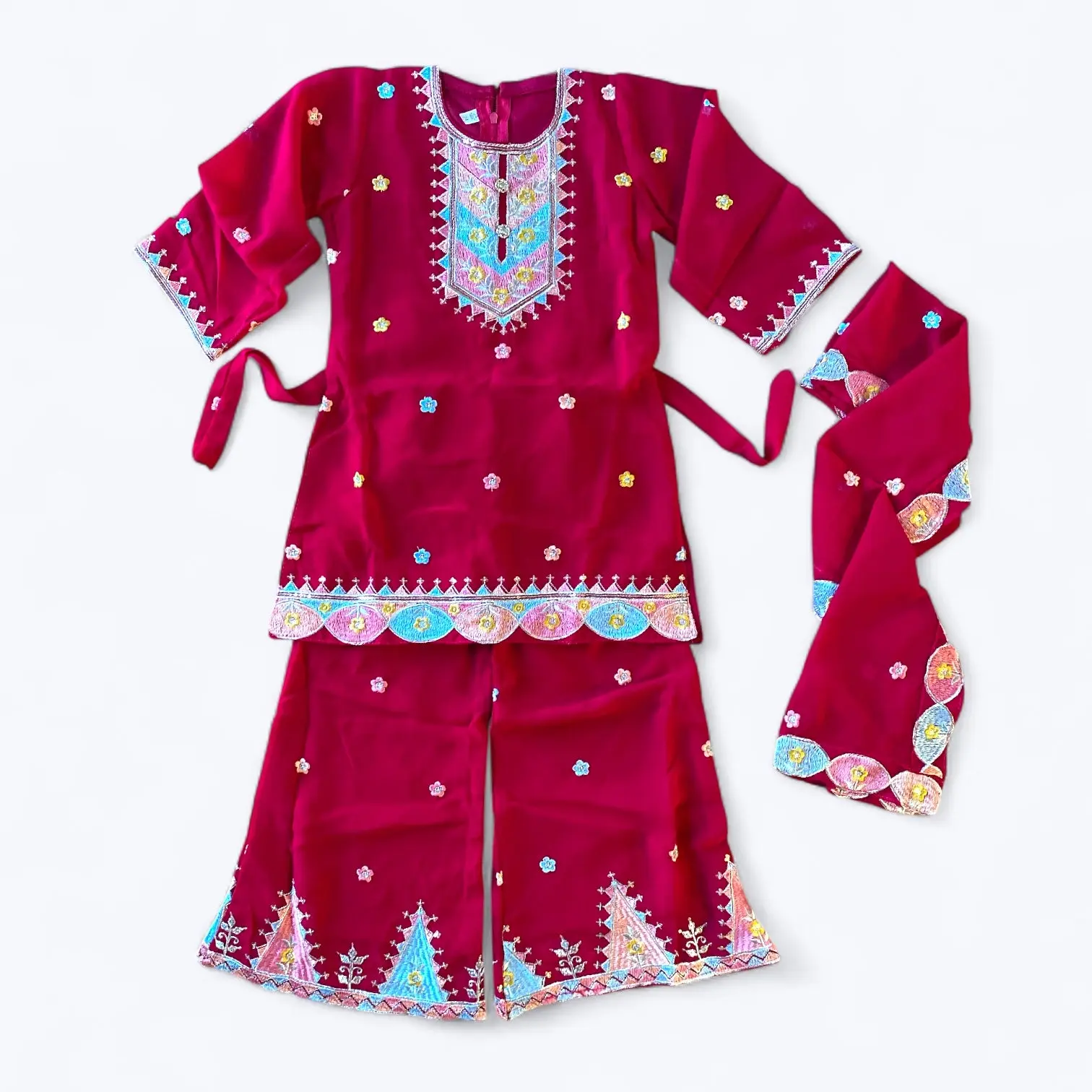 Priya creation plazo set