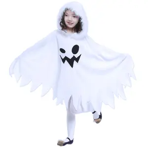 Ghost Costume, Fun Halloween for Kids, Spooky Party Wear, Comfortable & Easy to Dress, Perfect for Trick-Or-Treat!