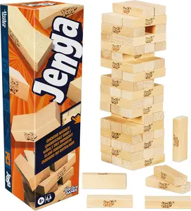 Official Hasbro Games Jenga Game | Digital Die for 6 More Ways to Play | Original Wood Block Game | Stacking Tower | Ages 6+ | 1+ Players | Party Games