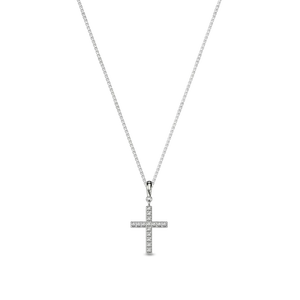 PASCAL Cross Jewelry Collection Necklace for Women & Men with Lab-Grown Diamonds or Gemstones Gift Jewelry for Everyday Wear
