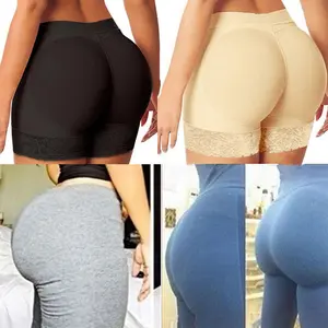 Women Butt Lifter Padded Lace Panties Shapewear Hip Enahncer Body Shaper Boyshort Underwear