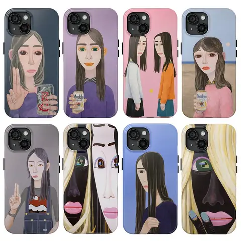 Raf Simons x Brian Calvin Hard Durable Cellphone Casing - Dustproof, Button-Protective, Lightweight 4 – 7.9 In Accessory, Cute Art Gift, Fits iPhone X,Xr,11-17 Plus Pro Promax & Galaxy S21-S25 Series Phones