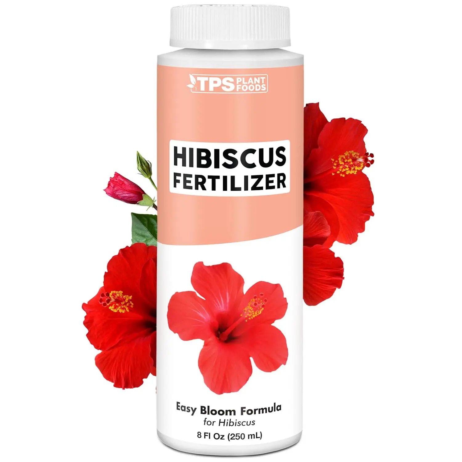 Hibiscus Fertilizer - 8 fl oz Liquid Plant Food, Boosts Blooms, Enhances Vibrant Color, Promotes Healthy Tropical Growth, Promotes Growth