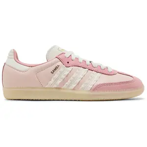 Adidas Samba Ruffle Stripes Pack Wonder Mauve JR8830 Women's Fashion Sneaker New