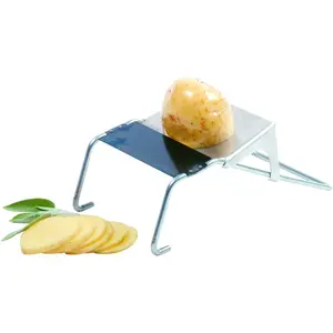 Vegetable Slicer, Heavy-Duty, Multi-Purpose Slicing Tool for Vegetables, Fruits and More, Easy to Use, Durable, and Efficient, Cuts 1/8" to 1/2"