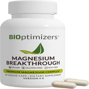 Magnesium Breakthrough – 7-in-1 Magnesium Supplement for Relaxation & Performance – 60 Capsules