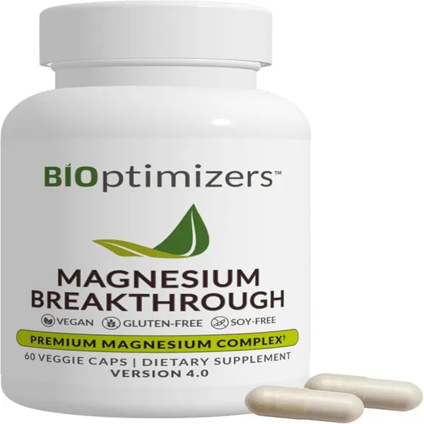 Magnesium Breakthrough – 7-in-1 Magnesium Supplement for Relaxation & Performance – 60 Capsules