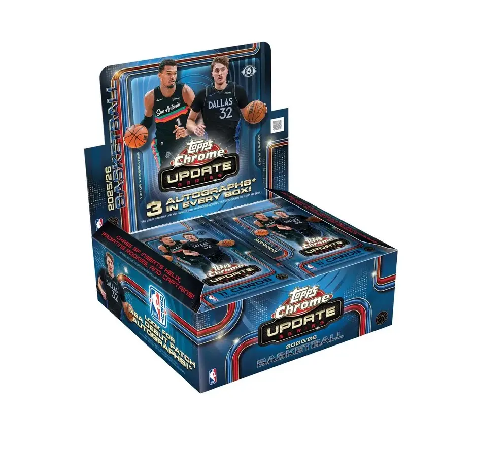 2025-26 Topps Chrome Update NBA - Jumbo Box