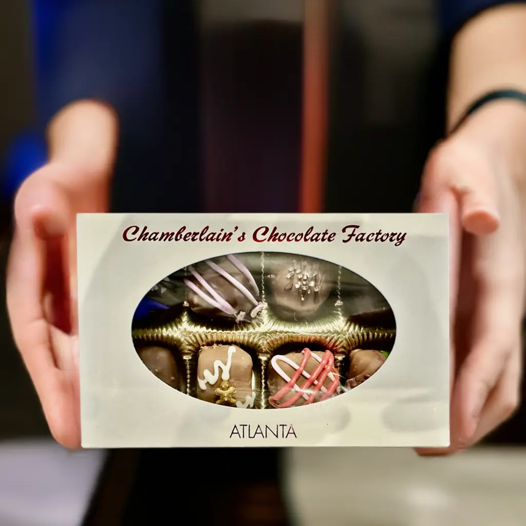 Eight Piece Hand Made Truffles In Box