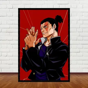 Jujutsu Kaisen Poster Print, Kinji Hakari Character Wall Art, Unframed Decor for Anime Lovers