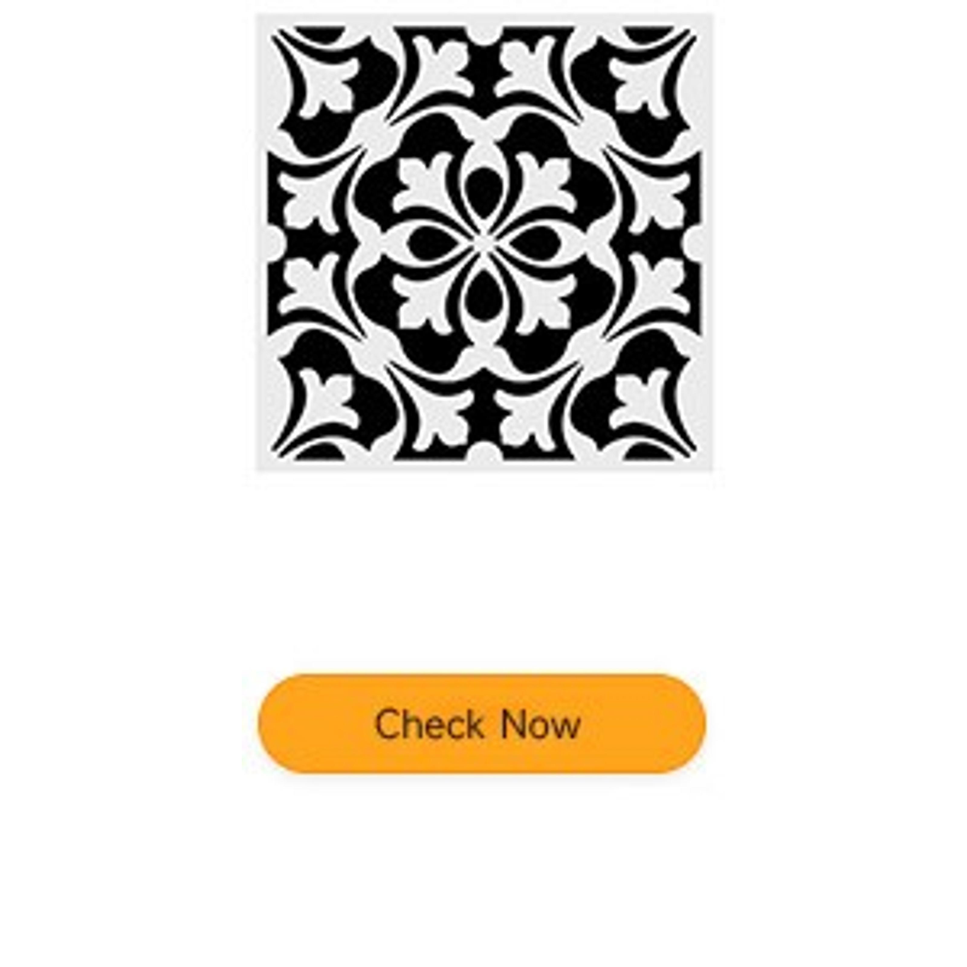 Wall Stencils for Painting Large Pattern 12" x 12", Reusable Large Floor Stencils, Simple Tile Stencils for Decor (NS10)