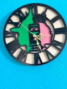 Wicked wall clock