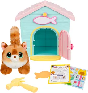Little Live Pets My Kitty's Home Doll House Playset, 2 Magic Bottles, Squishy Toy Bundle – Toys for Kids Ages 5+
