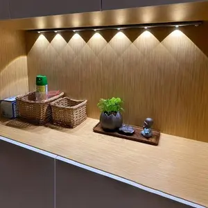 1Pc LED Motion Sensor Under Cabinet Light, Body Sensor Light, Led Motion Sensor Light, Decoration Light, LED Cabinet Light, Ultra-Thin SmartKitchen Counter Lamp, Three Color Temperatures, Self-Adhesive, For Lighting In Kitchen,Bedroom, Cabinet