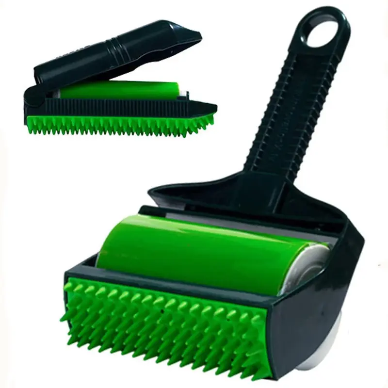 Pet Hair Remover Roller Brush, Efficient Pet Grooming Tool, Easy-To-Use Portable Design for Home & Travel, Perfect Accessory for Pet Owners