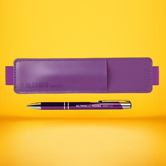 Write with Purpose – All Things Are Possible Pen & Pocket Set (Mark 9:23)
