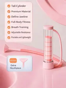 Breath Trainer with Adjustable Resistance | Home Lung Workout Tool