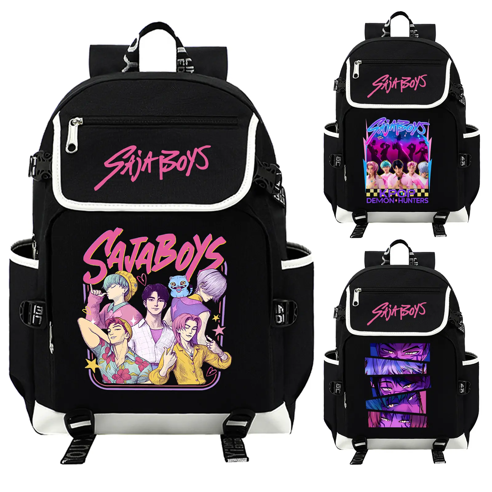 Kpop Witch Hunting Group Saja Backpack Large Capacity Backpack daypack chest bag