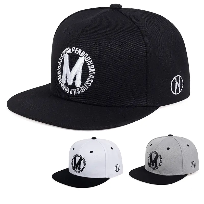 Unisex Classic Baseball Cap M round logo Embroidered Design Durable Adjustable Size Reathable Soft Daily Wear Men And Women Hat Travel Fit Casual Outing Caps