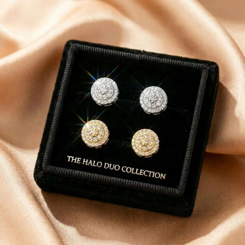 Gold and silver gift box