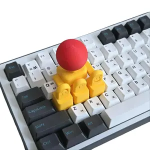 Hadoken Joystick Keycap 3D Print WASD Directional Control for Mechanical Keyboard Street Fighter Gaming Accessory
