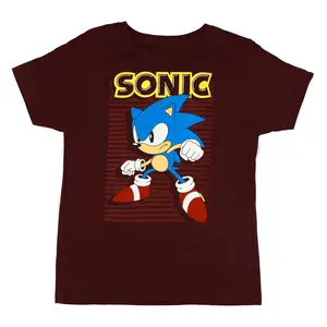 Sonic The Hedgehog Shirt Boy's Video Game Character Short Sleeve Tee