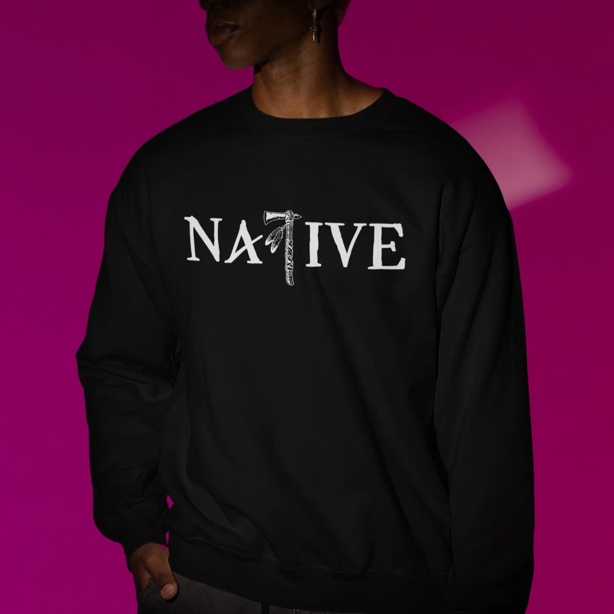 Native Pride Shirt, Indigenous Tomahawk Hoodie, Native American Tee