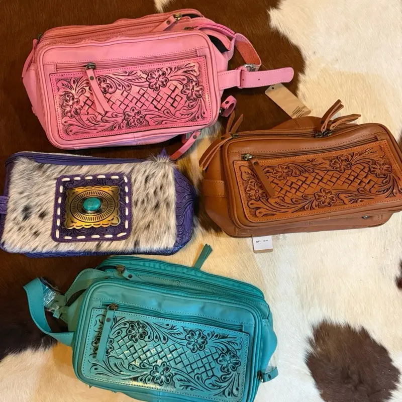 Women's Medium-Size Cowhide Leather Vanity Bag, Stylish Crossbody Bag for Daily Use Purses, Crossbody Bags