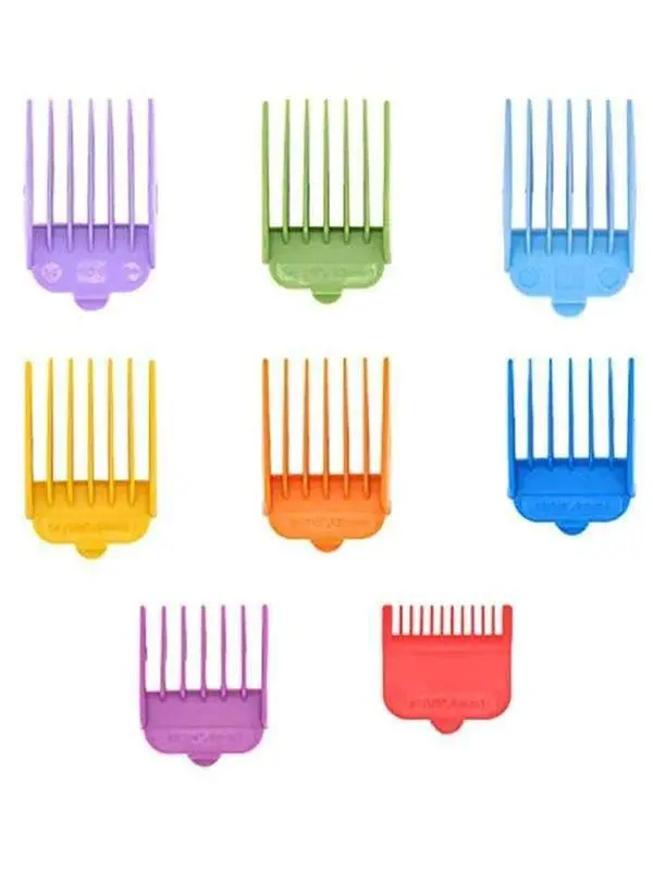 Wahl 8-Pack Color Coded Comb Guide Set #3170-400
