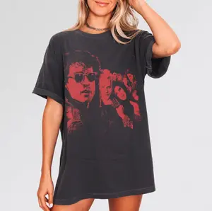 Retro 80s Vampire Movie T-Shirt, Horror Lost Film Graphic Tee Shirt