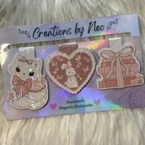 Coquette Magnetic Bookmarks