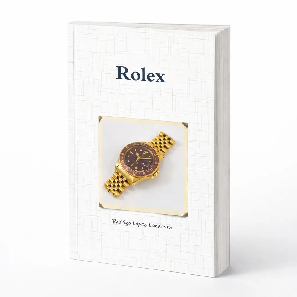 [BOOK/LIBRO] Rolex - Rodrigo López Landauro, Regular Edition Trade Paperback, Historical Events Chronicle, 8.27" h x 5.83" l x 0.41" w, No Watch Included