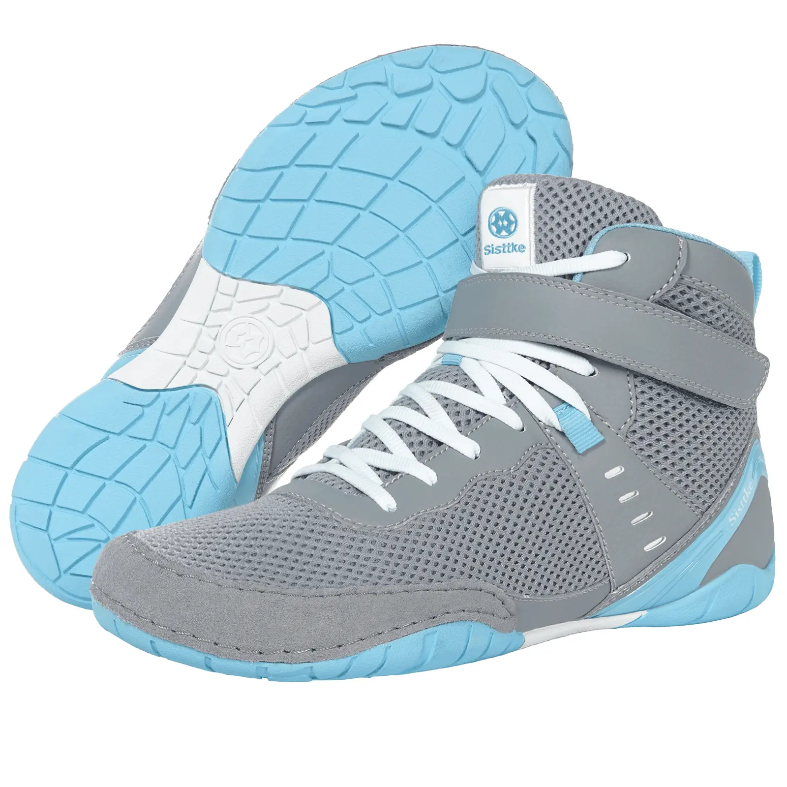 Men's Training & Gym Shoes - Wrestling, Boxing Use, Wide Width Sole, 0-Drop Sole, Anti-Slip Design