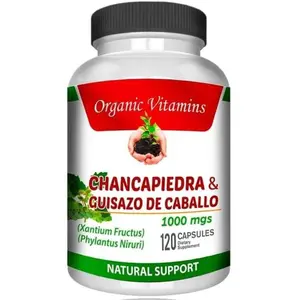 Guisazo de Caballo and Chancapiedra by Life Naturals 120 caps chanca Piedra Pure Stone Breaker